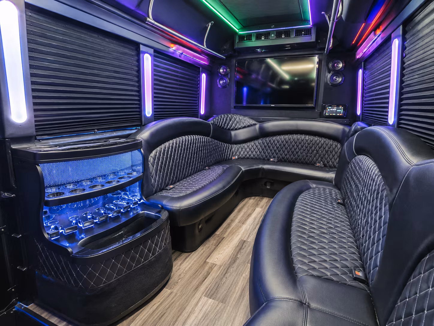 affordable torrance prom party bus prices split across your group