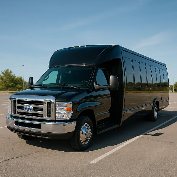 Torrance Shuttle Bus Rentals 18 Passenger Shuttle Bus